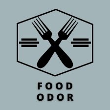 An Icon Of A Two Crossed Forks Symbolizing Food And The Words 'Food Odor'